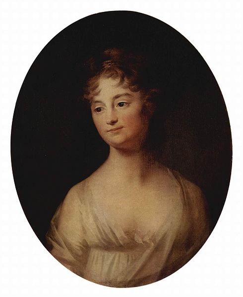 TISCHBEIN, Johann Heinrich Wilhelm Portrat einer Frau, Oval